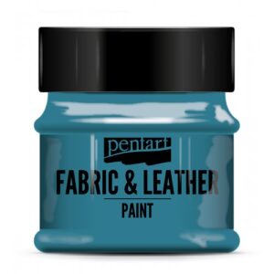 Barva na kůži a textil PENTART 50 ml TYRKYSOVÁ MODRÁ
