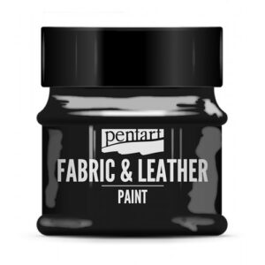 Barva na kůži a textil PENTART 50 ml ČERNÁ