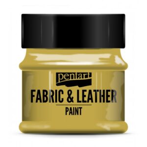 Barva na kůži a textil metalická PENTART 50 ml ZLATÁ