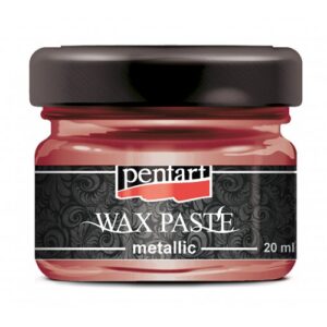 Vosková pasta metalická PENTART 20 ml OHNIVÁ ZLATÁ