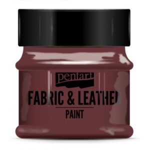 Barva na kůži a textil glitter PENTART 50 ml ČERVENÁ