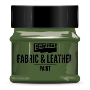 Barva na kůži a textil glitter PENTART 50 ml ZELENÁ