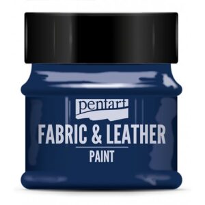 Barva na kůži a textil glitter PENTART 50 ml MODRÁ