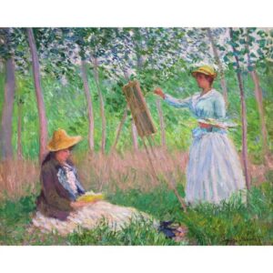 Vyšívání křížkové sada – Monet – V lese u Giverny 32 x 40 cm