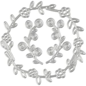 Vysekávací a embosovací šablona KVĚTINOVÝ VĚNEC