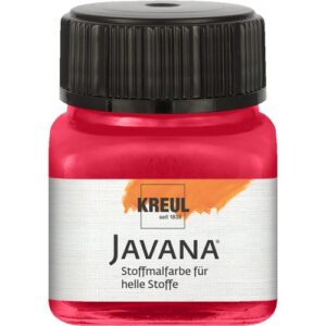 Barva na světlý textil JAVANA 20 ml KARMÍNOVÁ