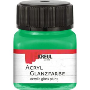 Akrylová barva lesklá KREUL 20 ml ZELENÁ