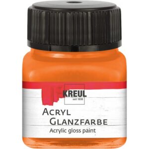 Akrylová barva lesklá KREUL 20 ml ORANŽOVÁ