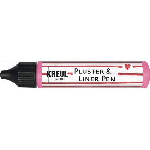 3D Pluster & LinerPen KREUL 29 ml RŮŽOVÁ