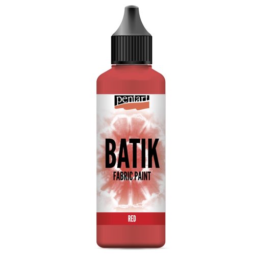 Batikovací barva PENTART 80 ml ČERVENÁ