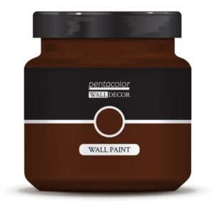 Barva na zeď WALL DECOR 1000 ml REZAVÁ HNĚDÁ