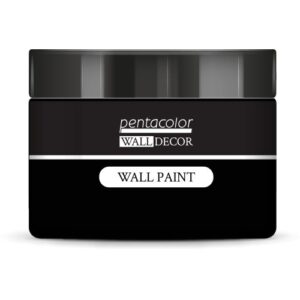 Barva na zeď WALL DECOR 150 ml ČERNÁ