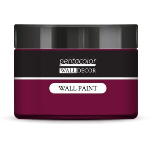 Barva na zeď WALL DECOR 150 ml ZÁŘIVÁ ČERVENÁ