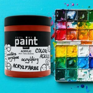 Akrylová barva FeelMyPaint 500 ml OXID ČERVENÁ