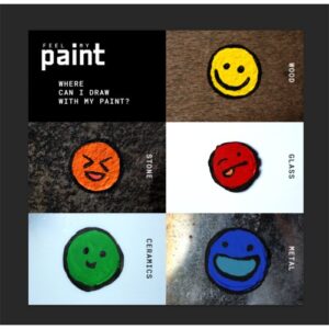 Akrylová barva FeelMyPaint 500 ml PYROL ČERVENÁ