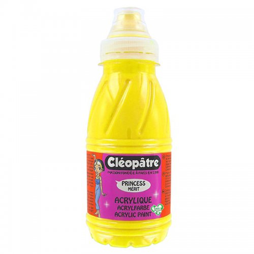 Akrylová barva CLEOPATRE 250 ml ZLATOŽLUTÁ