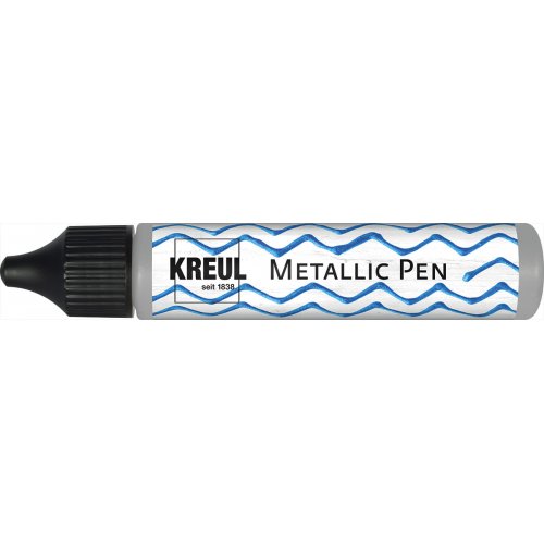3D Metallic Pen KREUL 29 ml STŘÍBRNÁ