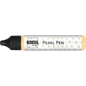 Tekutá perla KREUL Pearl Pen 29 ml KRÉMOVÁ