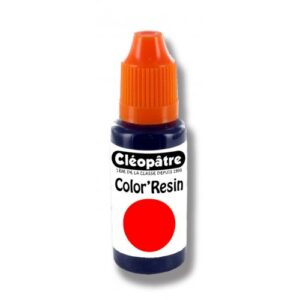 Barevná pryskyřice ČERVENÁ – transparentní barvivo pro pryskyřice 15ml