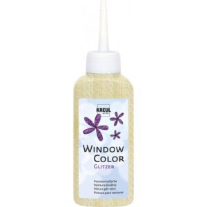 Barva na sklo WINDOW COLOR 80 ml glitter ZLATÁ
