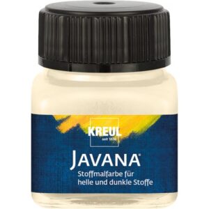 Barva na světlý a tmavý textil JAVANA 20 ml VANILKOVÁ