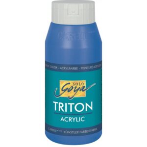 Akrylová barva TRITON SOLO GOYA 750 ml KOBALTOVÁ MODRÁ