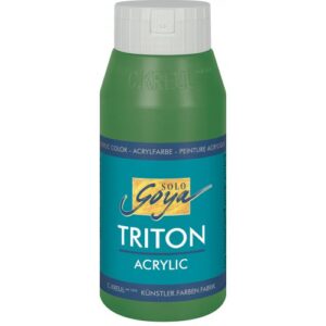 Akrylová barva TRITON SOLO GOYA 750 ml LISTOVÁ ZELENÁ