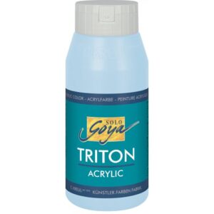 Akrylová barva TRITON SOLO GOYA 750 ml BLEDÁ MODRÁ