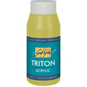Akrylová barva TRITON SOLO GOYA 750 ml OLIVOVÁ ZELENÁ