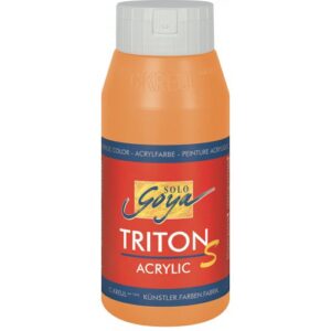 Akrylová barva TRITON SOLO GOYA lesk 750 ml ORANŽOVÁ