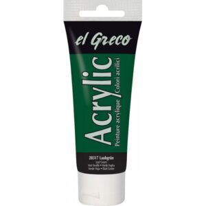 Akrylová barva EL GRECO 75 ml LISTOVÁ ZELENÁ