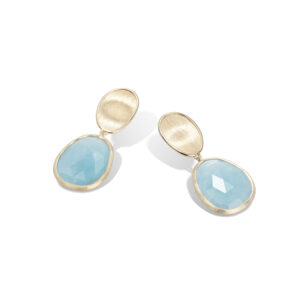 Zlaté Náušnice Marco Bicego Lunaria OB1436 AQD Y