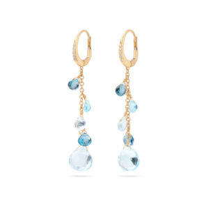 Zlaté Náušnice Marco Bicego Paradise OB1743-MB TP01 Y