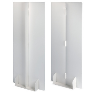 10x Ochranná přepážka z polypropylenu 800 x 1850 mm