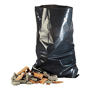5x Odpadkové pytle na stavební suť 650 x 1000 mm, objem 55l, tlouštka 100µm