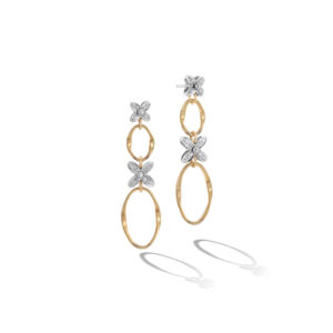 Zlaté Náušnice Marco Bicego Marrakech Onde OG396 B3 YW