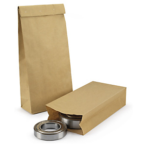 50x Papírové sáčky ze zesíleného papíru 270 x 610 x 120 mm