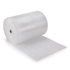 2x Perforovaná bublinková fólie, velké bubliny, role 500mmx50m, 100% recyklovaná, tloušťka 70µm | RAJA