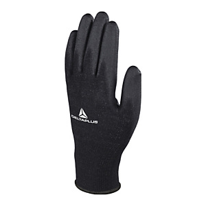 12x Polyuretánové rukavice, ultratenké, 100% polyester, velikost 7