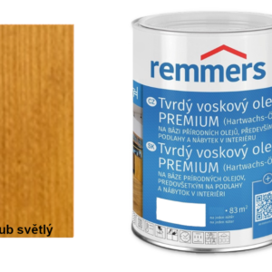 TVRDÝ VOSKOVÝ OLEJ PREMIUM DUB SVĚTLÝ 0,75L