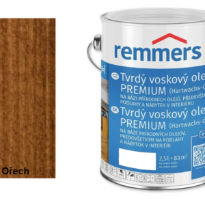 TVRDÝ VOSK.OLEJ PREM. OŘECH 2,5L