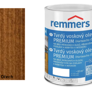 TVRDÝ VOSKOVÝ OLEJ PREMIUM OŘECH 0,75L