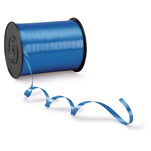 3x Dárkové stuhy standardní, šířka 7mm, délka 500m, modrá