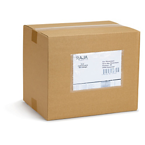 250x Samolepicí obal na doprovodnou dokumentaci, 165x115mm, bez potisku