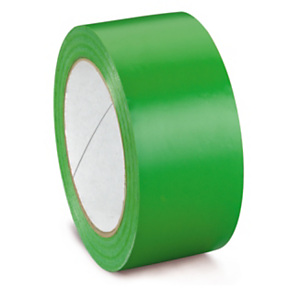 6x Signalizační lepicí páska, zelená, 48mm, návin 33m, PVC, tloušťka 56µm