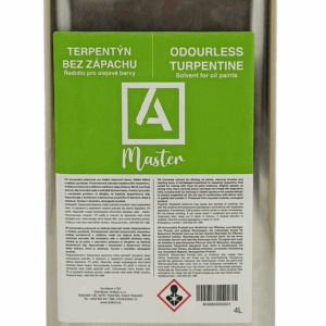 Terpentýn bez zápachu 4l – ředidlo pro olejové barvy