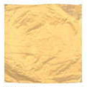 Zlatící plátky imitace zlata č.2,5 14x14cm 25ks v knížce