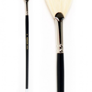 Vějířovitý štětec 2001FN přírodní – velikosti 6