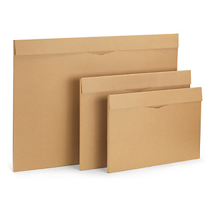 25x Zásilkové obaly na plakáty a kalendáře 595x420x15mm