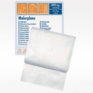 Zakrývací fólie 4×5 LDPE 35my